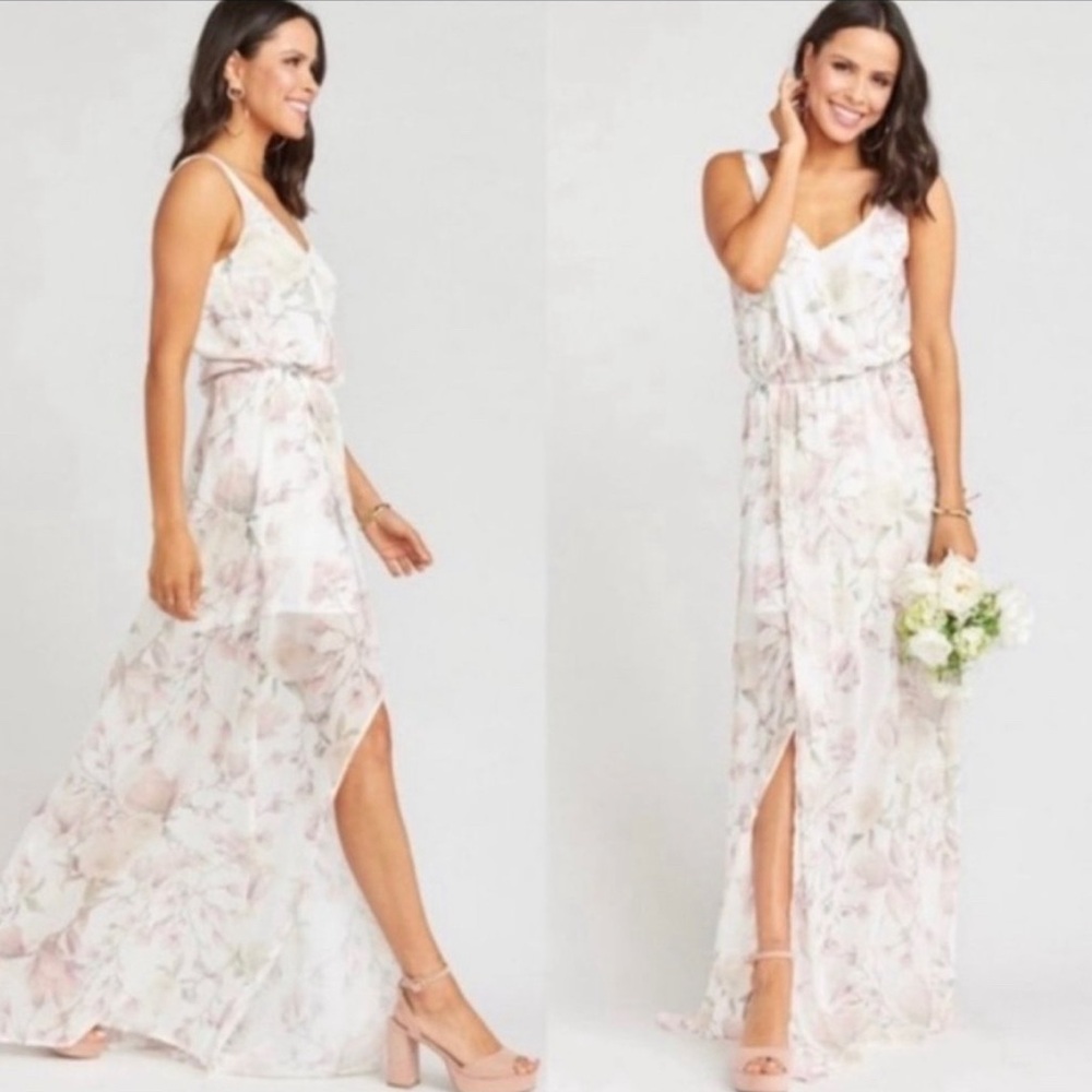 Show Me Your Mumu Kendall V-Neck Floral Dress